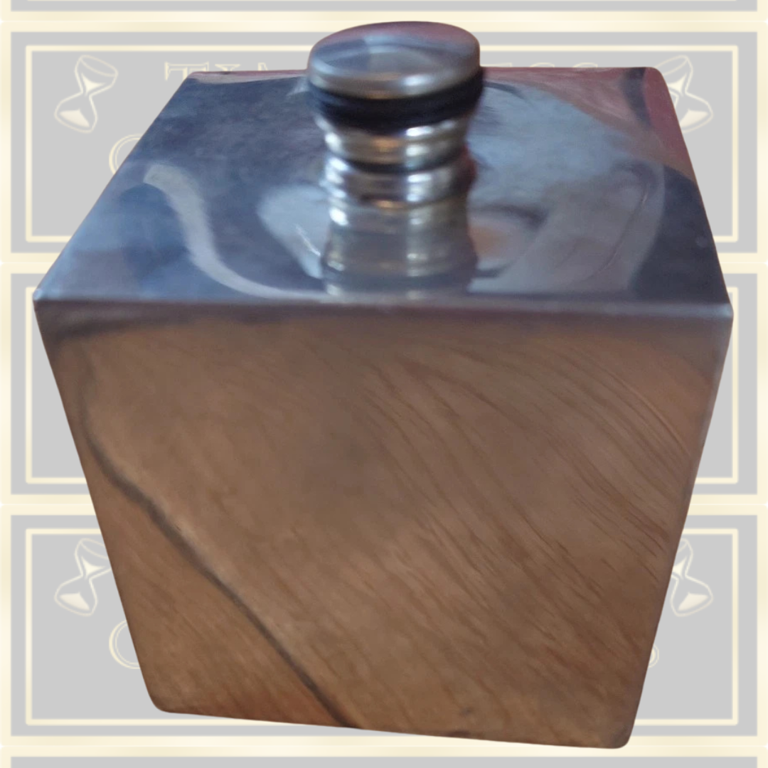 Vintage Art Deco Troika Pewter Flask