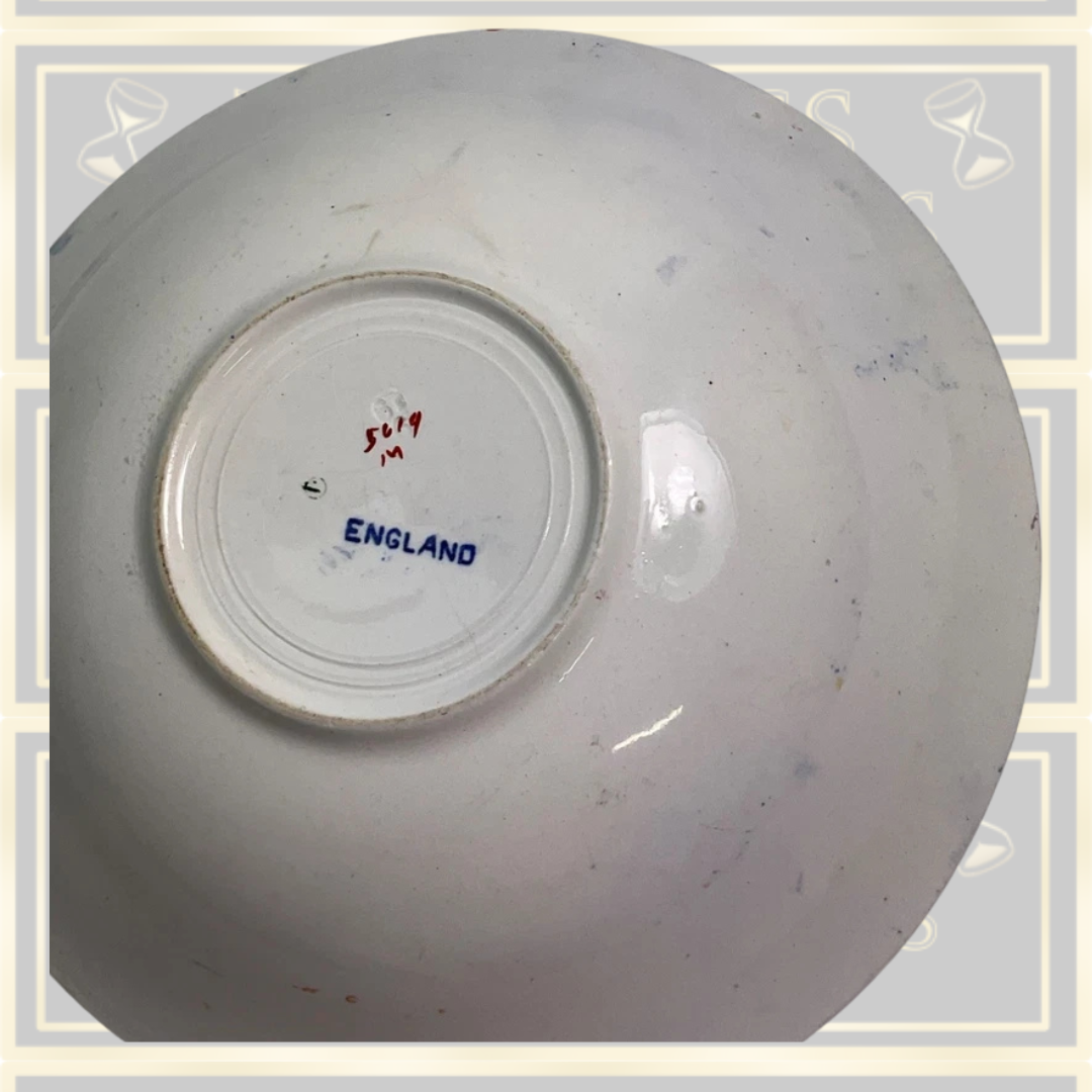 Antique English Coalport Imari Pattern Bowl